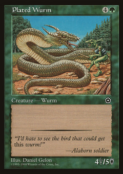 Plated Wurm